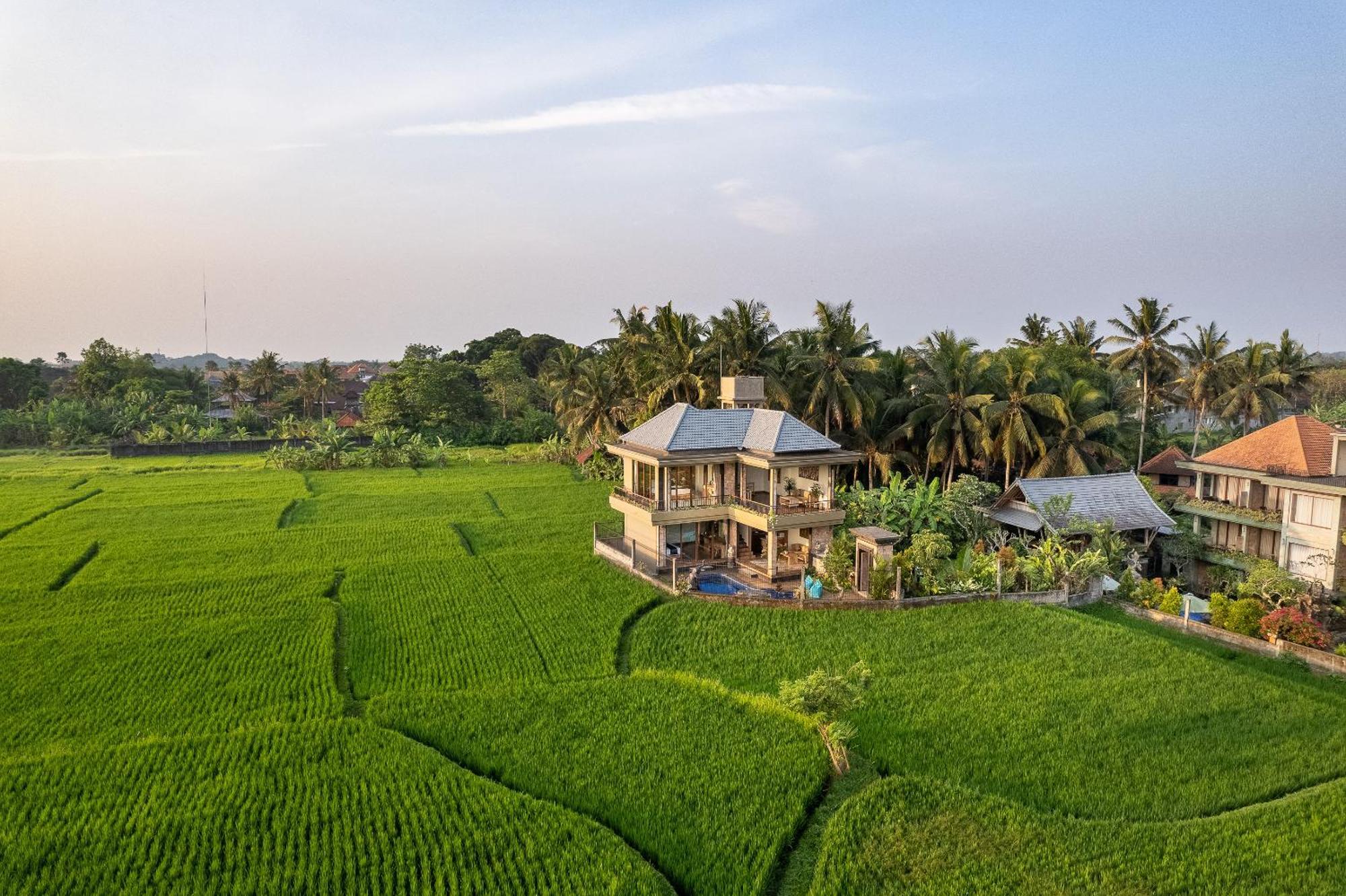 Gynandha Ubud Cottage Exterior foto